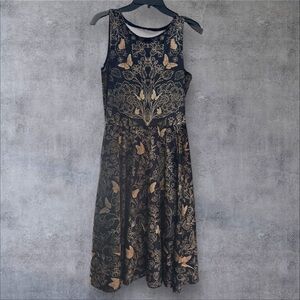 Blackmilk velvet midi dress size large